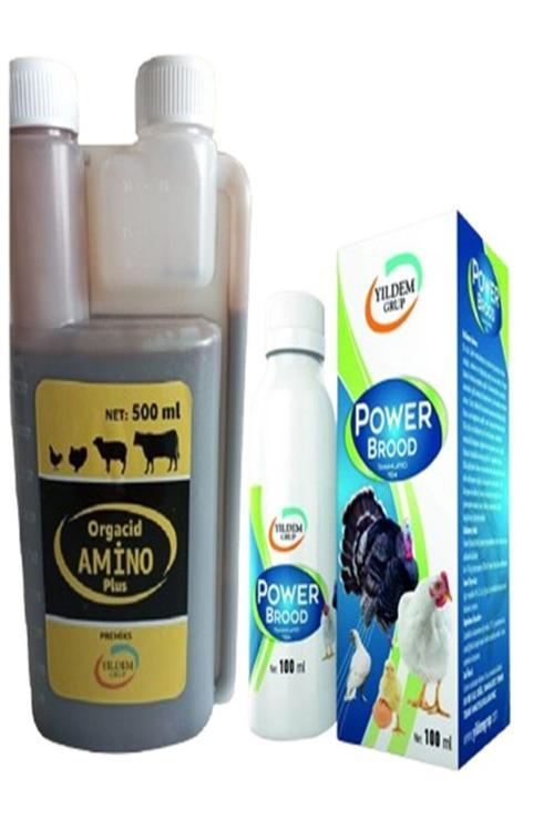 Organik Aminoasit Ve Mineral 500 Ml + Power Brood 100 Ml (Muhteşem İkili )
