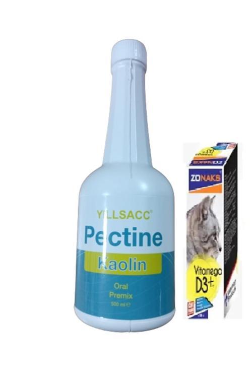 Pectin Koalin 500Ml + Zonax Cat Vitamin D3 Omega 100 Ml