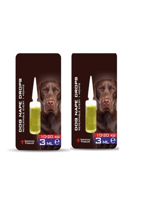 Köpek Ense Dış Damla 10- 20 Kg İçin 3 Ml X 2 Adet