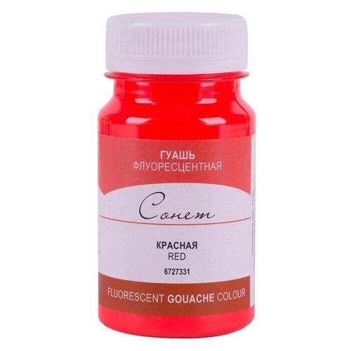 Sonnet Guaj Boya 100 ml. 331 Fluorescent Red
