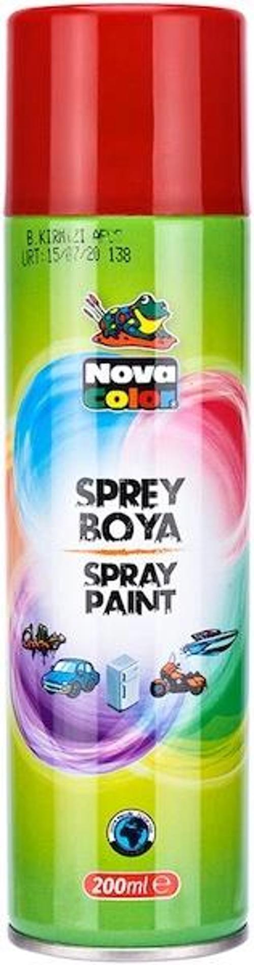 Sprey Boya 200 ml. KIRMIZI