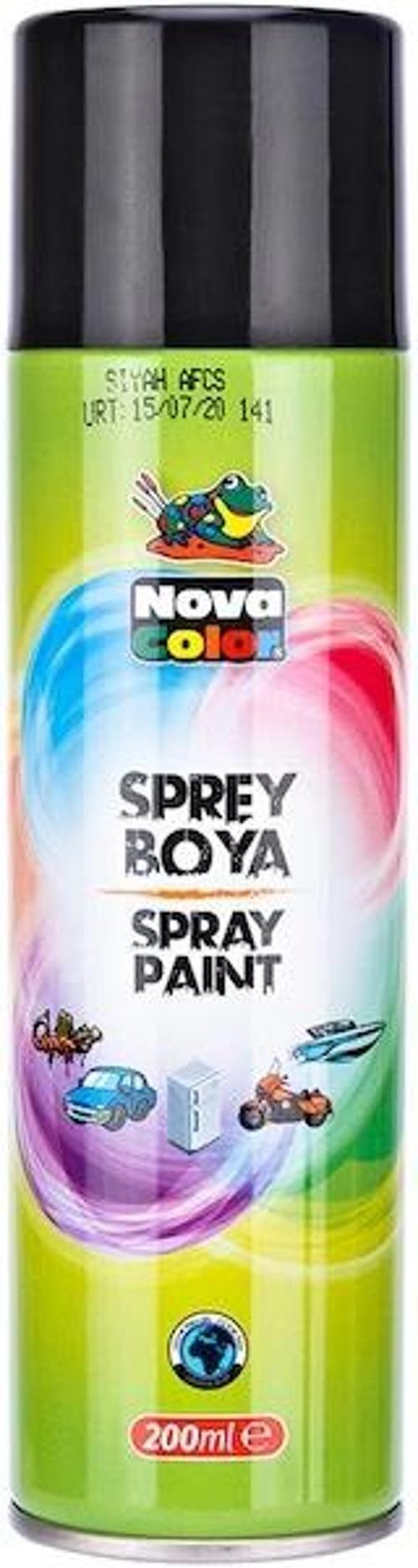 Sprey Boya 200 ml. SİYAH