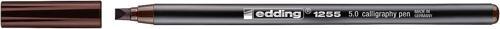 1255 Kaligrafi Kalemi 5.0 mm. Kahverengi