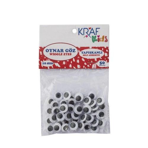 Kids Oynar Göz 10 mm 50'li Paket