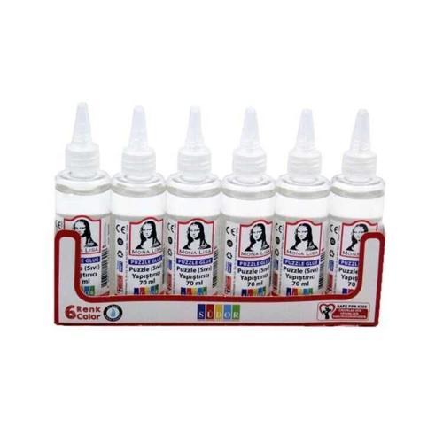 Mona Lisa Puzzle Yapıştırıcı 70 ml. x 6 Adet