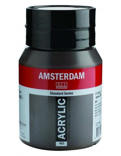 Amsterdam Akrilik Boya 500 ml. 403 Vandyke Brown