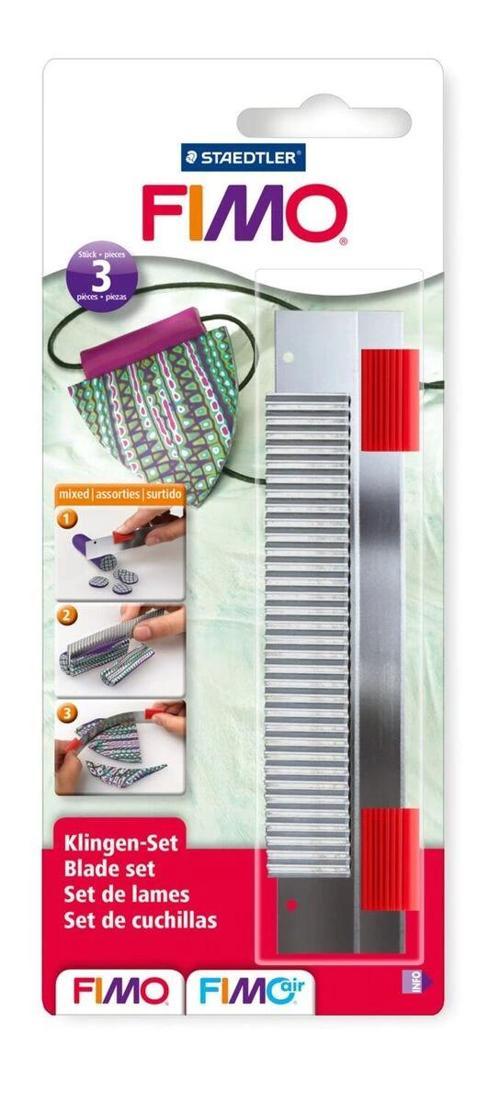 Fimo Cutter Polimer Kil Kesme Bıçakları 3'lü Set (Sert, Esnek ve Tırtıklı)