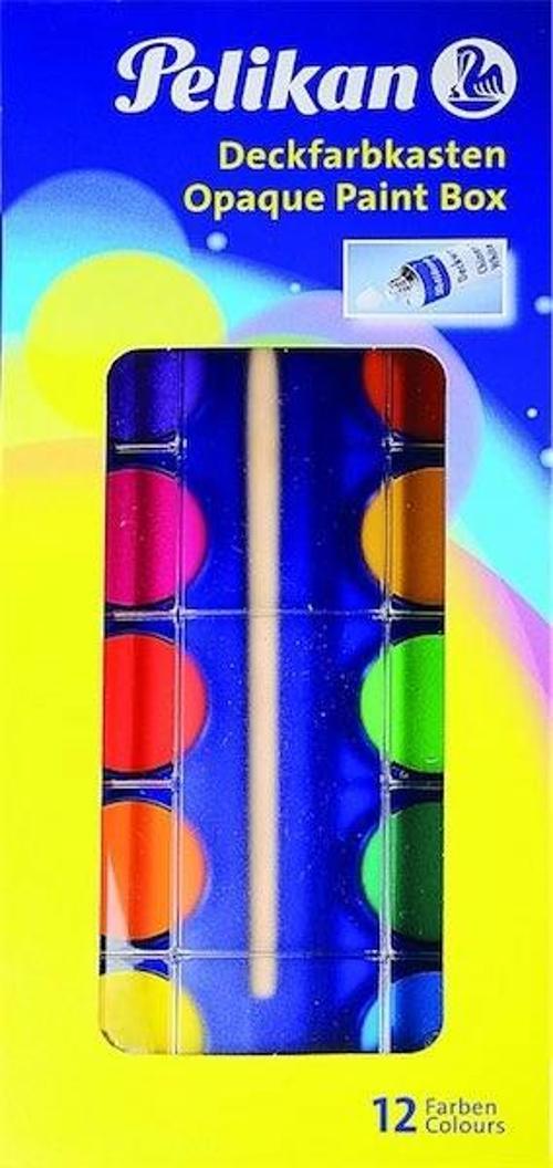 Alman Malı Opak Sulu Boya Seti 12 Renk 735 K-12