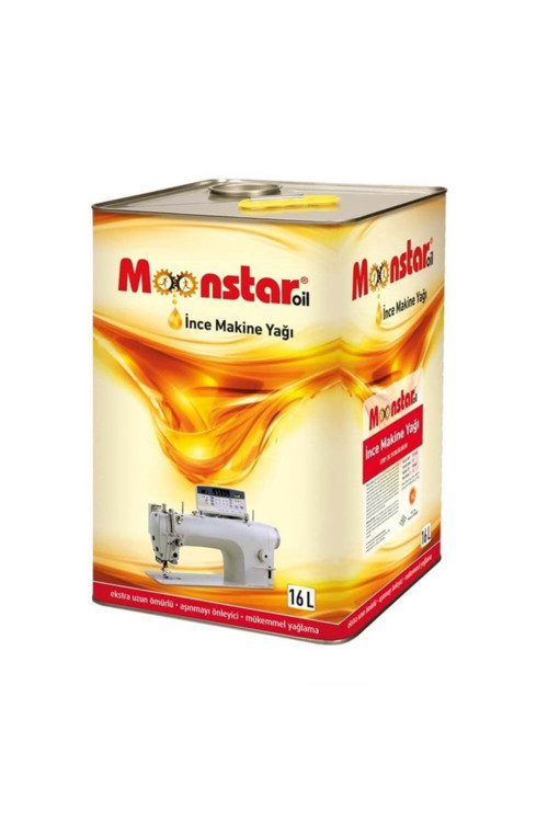Dikiş Makine Yağı Sarı 16 Lt (Moonstar)
