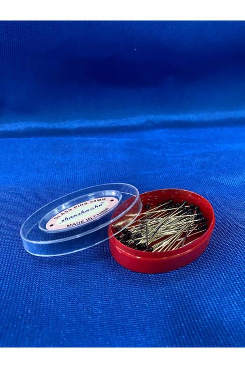 50 Adet Siyah Başlı Toplu İğne,Türban Eşarp Başörtüsü Şal Düğün Nikah Nişan Kına Sünnet Takı İğnesi