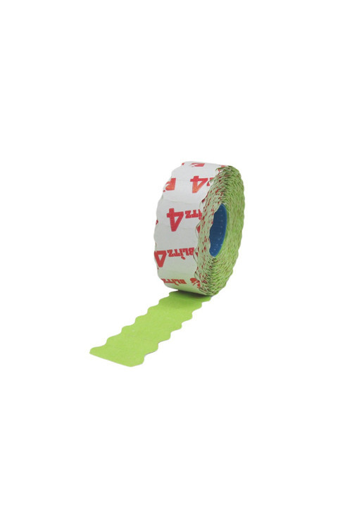 Etiketleme Makinası Fıstık Yeşili Etiket 96 Rulo