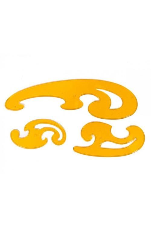 Pistole Modelist Cetvel Takımı 3 Parça / 028