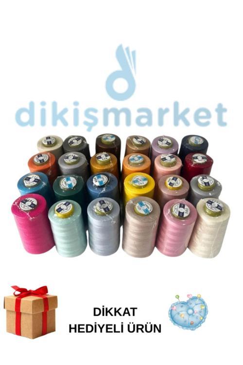 Dikiş İplik 24'Lü Set Dikiş İpliği Hediyelidir
