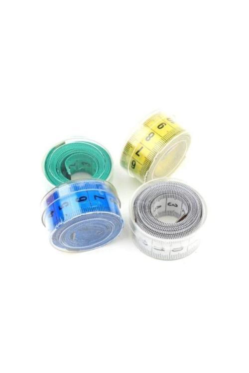 Klasik 1,5 Metre Kutulu Çift Yönlü Terzi Okul Mezura Mezure Mezro – Şerit Metre