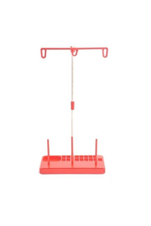 Ev Tipi Dikiş Makine Çardak Kırmızı 3 Iplikli