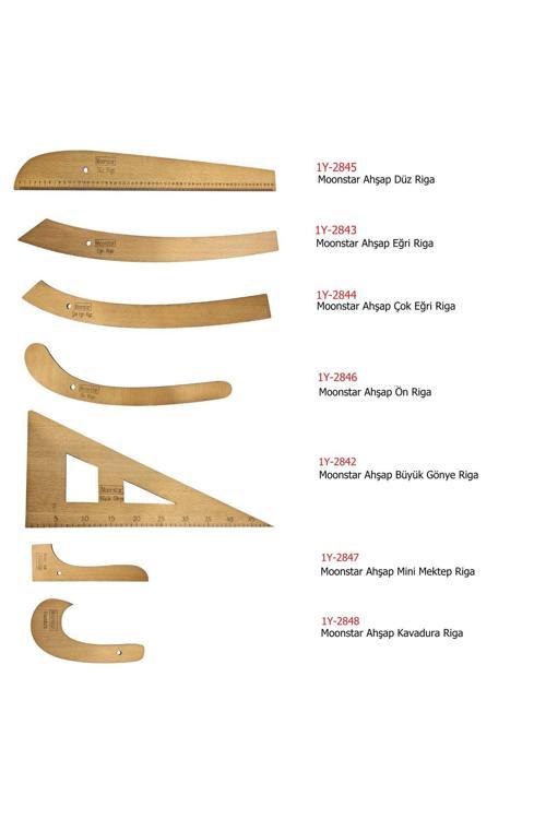 Riga Cetvel Takım (7 Parça)