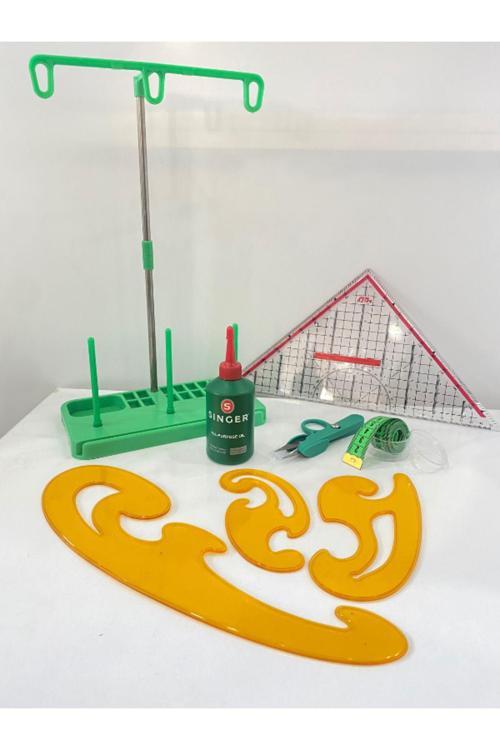 Dikiş Makinaları Uyumlu Yağ,Çardak,Mezura,Pistole,Geoderik Cetvel,Çıt Makas