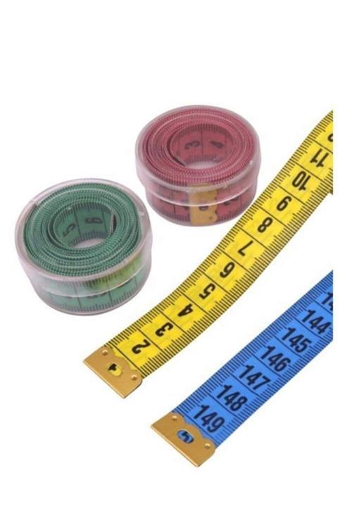 1,5 Metre Kutulu Çift Yönlü Terzi Mezura