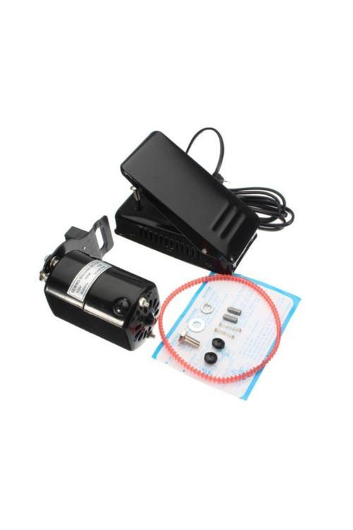 150W Ev Tipi Aile Dikiş Makine Motoru Ve Pedalı