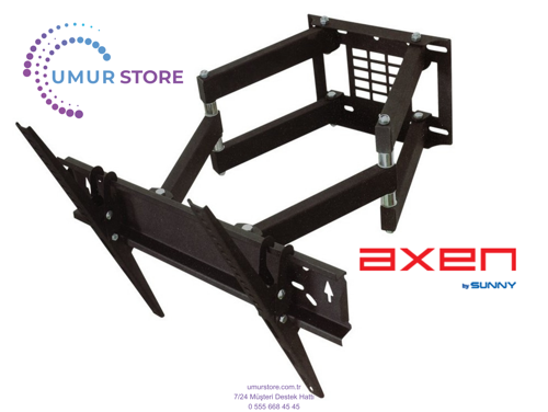 AX43DIL540 43" FullHD Uydu Alıcılı webOS Smart 39-65 inç Kilitli Hareketli Lcd Led Tv Duvar Ask