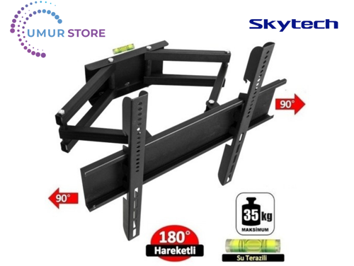 55st2104 55" Uydu Alıcılı Full Hd Android Smart 32”- 55” Çift Kollu Hareketli Lcd Led Tv Ask