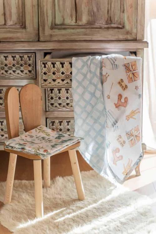 WOODYBOY Müslin Çok Amaçlı Örtü/Battaniye