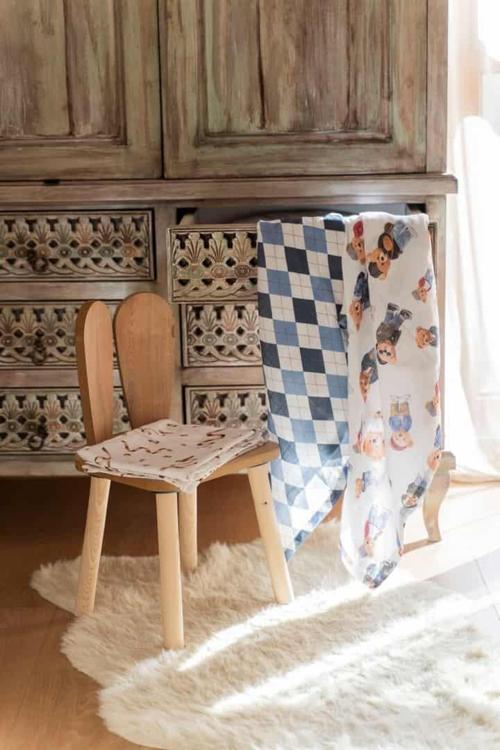 TEDDYBOY Müslin Çok Amaçlı Örtü/Battaniye