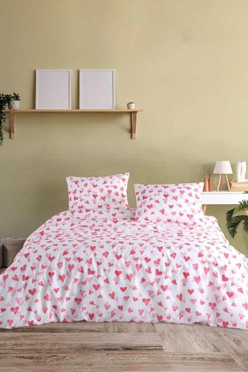 Love %100 Pamuk Çift Kişilik Nevresim Seti