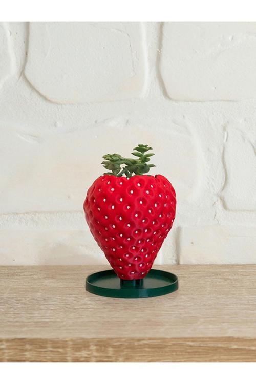 Çilek Saksı - 10Cm - Bioplastik