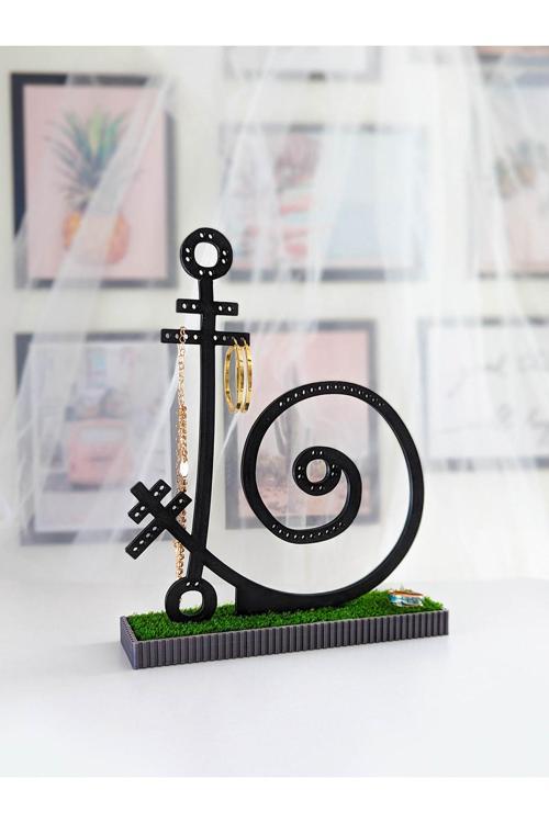 Harf Takı Organizer L Harfi - Kişiye Özel Takı Standı - Bioplastik