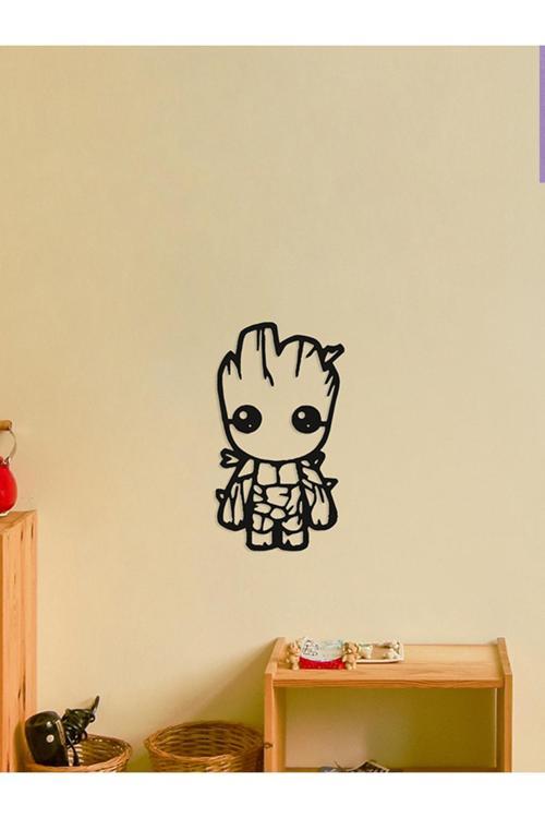 Baby Groot Duvar Dekoru - Bioplastik