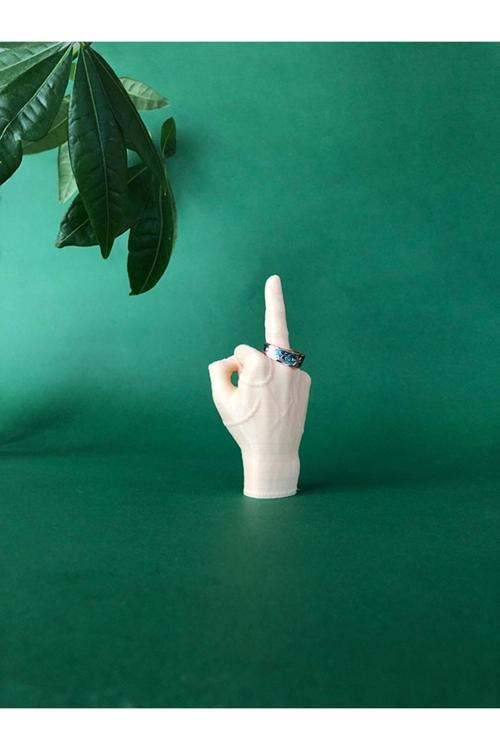 Wednesday Thing Mini Figür Ten Rengi - Şey - Addams Family El Biblo - Bioplastik