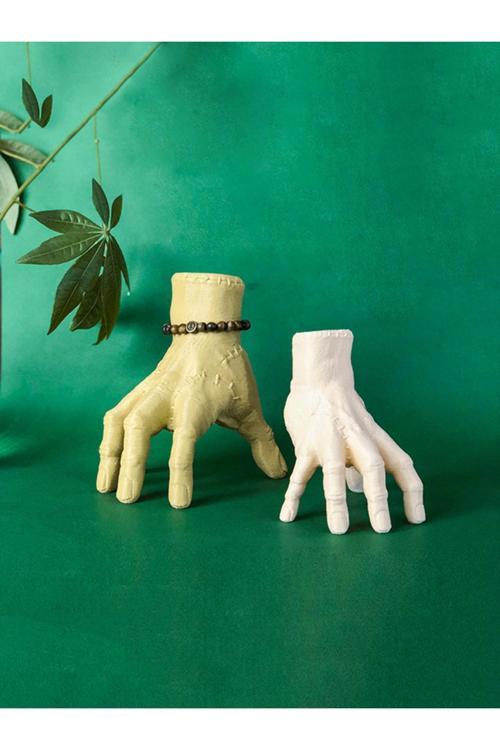 Wednesday Thing - Şey - El Figür - 17 Cm - Addams Family - Bioplastik