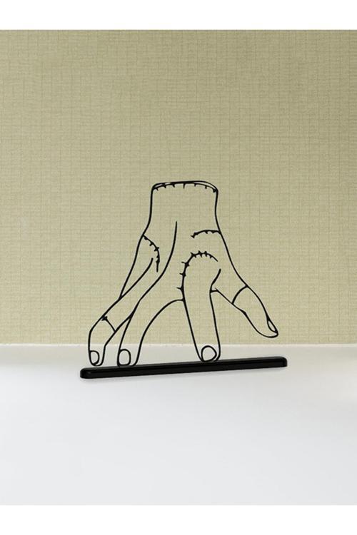 Wednesday Thing - Şey - El Figür Dekoratif Biblo - Bioplastik