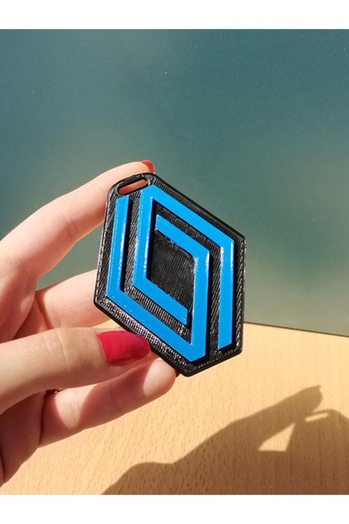 Renault Anahtarlık Aksesuar - Lacivert - Bioplastik