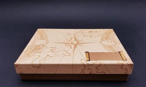 Kutu Pusula Temalı Hediye Kutusu