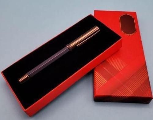 Kutulu Lacivert Kalem Dekoratif Hediyelik