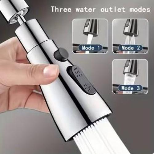 3 Fonksiyonlu Metalik Musluk Başlığı (2818)