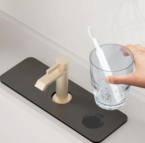 Su Emici Sihirli Lavabo Kenar Matı 38x13cm (2818)