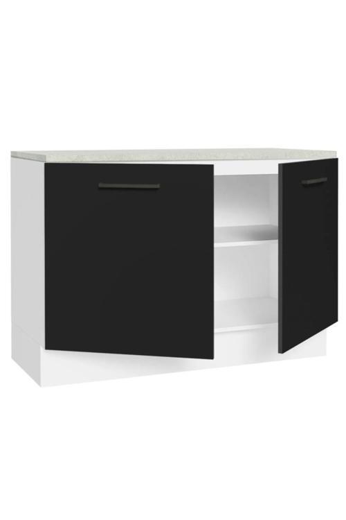 İndu Mutfak Alt Modül 120 cm-Çok Amaçlı Dolap- Tezgah Dahil