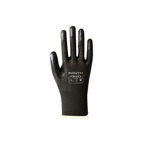 NIT-200 Nitril Polyester İş Eldiveni NO:10