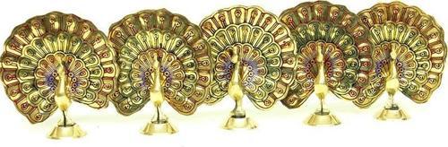 Tavuz Kuşu 4" 5'li Set Dekoratif Hediyelik