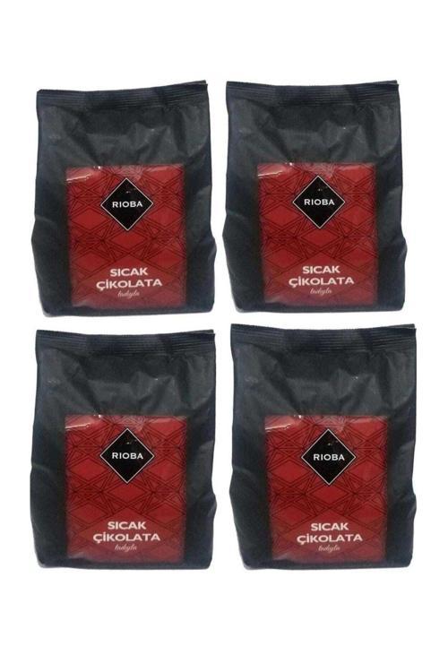 Sıcak Çikolata 1 Kg X 4 Adet, Kakaolu Sütlü Içecek Tozu 1000 Gr X 4 Adet