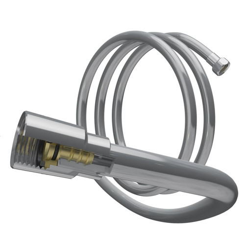 GRİ DÖNERLİ DUŞ HORTUMU - 150 CM