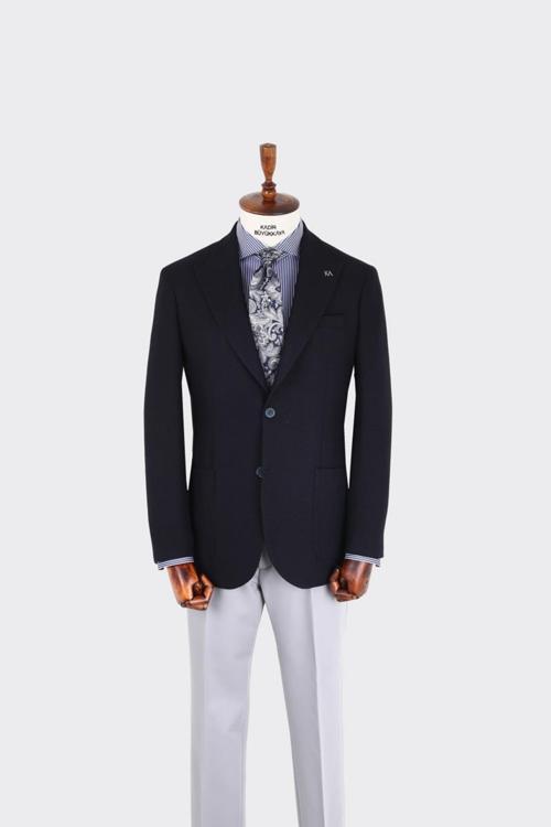 Kırlangıç Yaka Erkek Ceket-KAX5153S