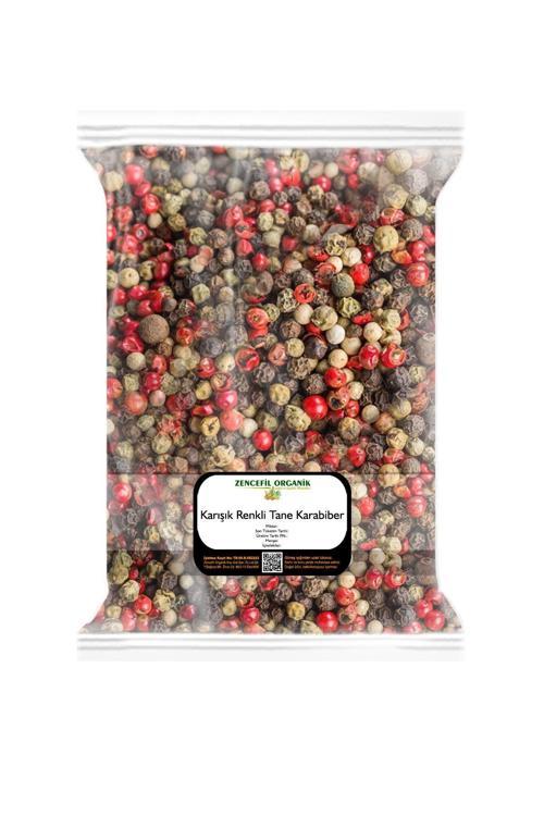 Renkli Tane Karabiber 100 Gr. Karışık Renkli Top Karabiber