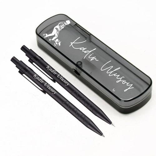 Atatürk Temalı Kişiye Özel Kalem Seti | Kutusu İsimli Hediye