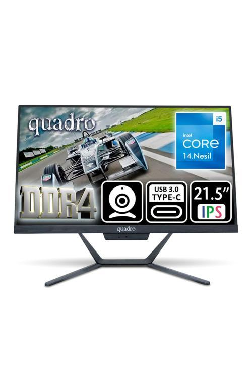 Stark H424D5 145165 23.8" Ips Ci5 14400 16Gb Ddr5 512Gb Ssd Ob Vga Freedos Aıo Type C-Usb