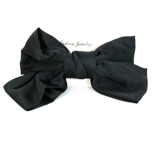 Biem Saten Fiyonk Toka Siyah