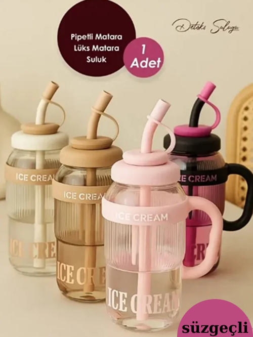 Süzgeçli Detox Su Şişesi Karışık renk